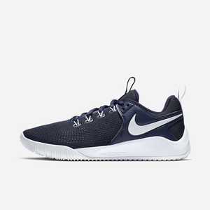 Chaussure De Volley Nike Zoom HyperAce 2 Bleu Marine 1854-230 Midnight Navy/Midnight Navy/White Femme | TZY-75110941